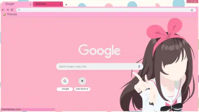 Vtuber-Kizuna Ai Pink Polkadot Theme