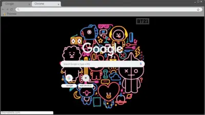 BT21 dark theme