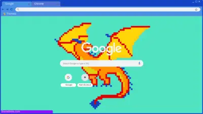 Pixel dragon