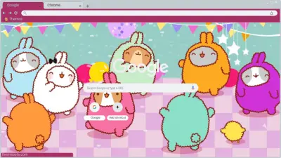 Molang and piu piu: partaaayy *cringe*