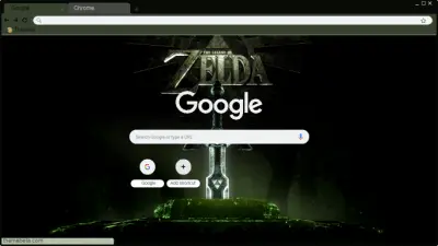 The Legend of Zelda GoogleTheme