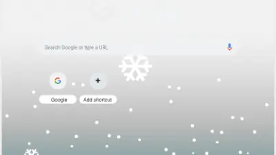 YouTube kids Snow theme