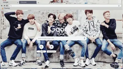 BTS white wall(paper)