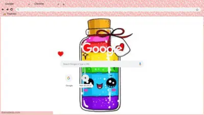 Rainbow Milk Bottle 