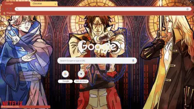 Castlevania Stained Glass 1366x768