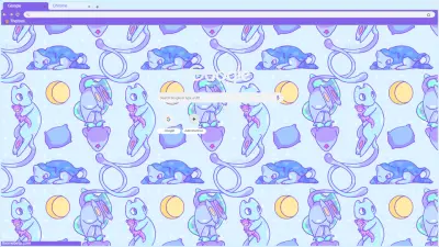 Shiny mew tile