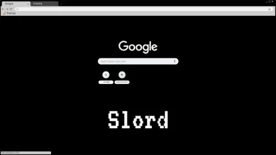 Slord google chrome theme