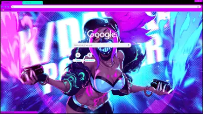 KDA Akali big breasts