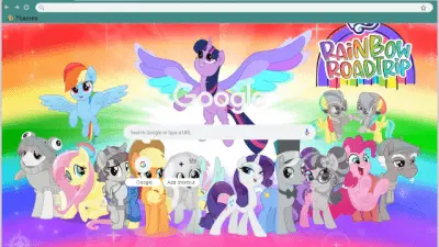 MLp rainbow  roadtrit