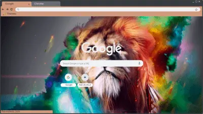 Paint Splash Lion