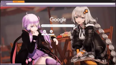 結月ゆかり(Yuzuki Yukari)&紲星あかり(Kizuna Akari) MMD 1920x1080