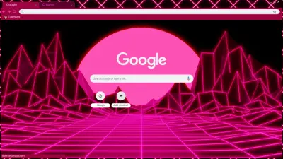 Pink 80s Retro Theme