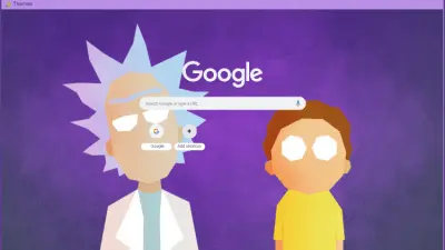 Rick and Morty_purple bar