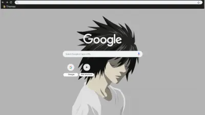 L Lawliet Minimalist Chrome Theme