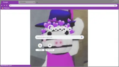 Piggy (Roblox) Zizzy w/ Purple Hearts