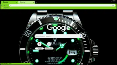 Watches - Rolex greenish theme