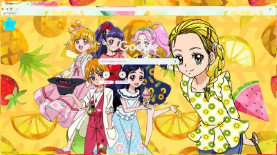 pretty cure fruit style