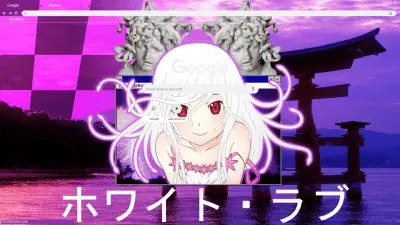 nadeko monogatari vaporwave