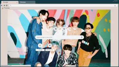 BTS Dynamite theme