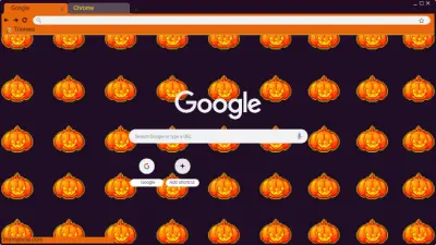 Halloween Purple Pumpkin Theme