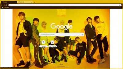 stray kids yellow wolf theme