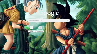 Goku y Bulma