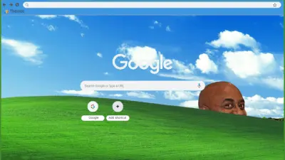 Windows XP chrome theme