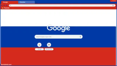 Russia flag theme