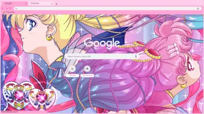 Sailormoon and Chibi Moon