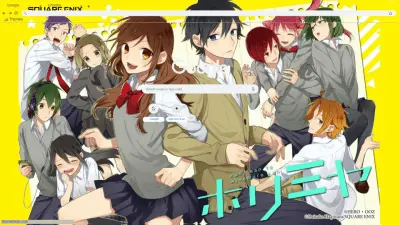 Horimiya Yellow Theme