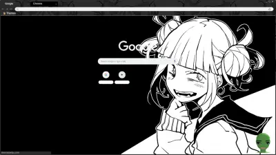 toga black and white