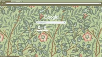 William Morris' Sweetbriar in Sage