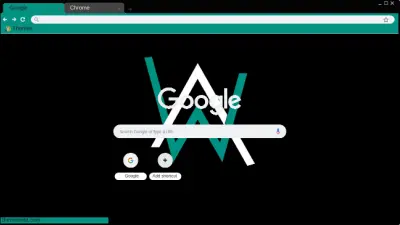 Alan Walker Google Chrome Theme