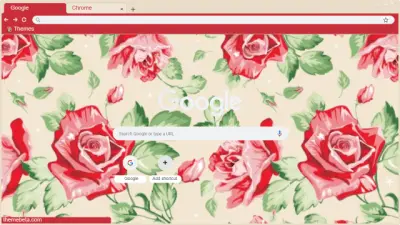 Floral Vintage Aesthetic Pattern