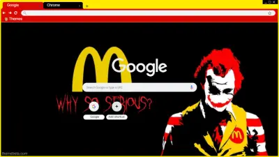 Evil Mc Donald Clown - Black Red Yellow White