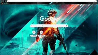 Battlefield 2042 Cyan Theme