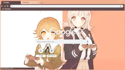 Chiaki and chihiro  (danganronpa first theme)