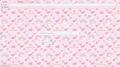 my melody bunny theme