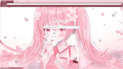 sakura miku cute pink kawaii vocaloid