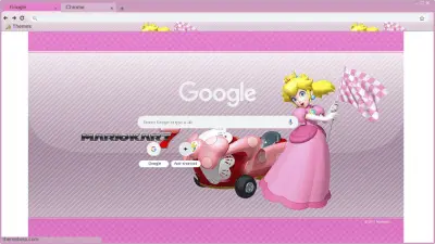 Mario Kart 7 Princess Peach