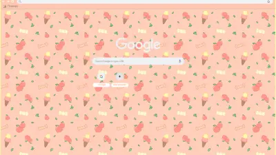 Peach Pattern 