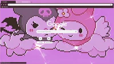 My melody & Kuromi cute dots Theme ✨