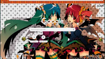 Spooky Miku & Teto o((>ω< ))o