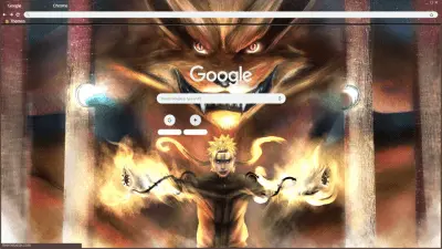 NARUTO & KURAMA [for Chrome and Microsoft Edge]