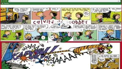 Calvin and Hobbes: Pounce One