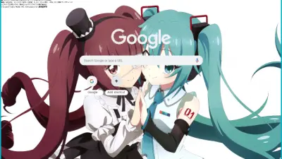 MIKU Y YURINE.