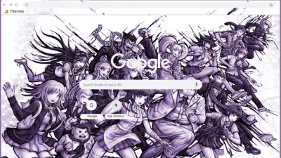 danganronpa 2 purple theme