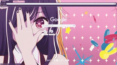 Oshi No Ko: Ai Hoshino Pink BG