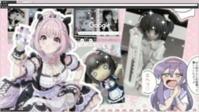 black/pink kawaii theme ~ ☆