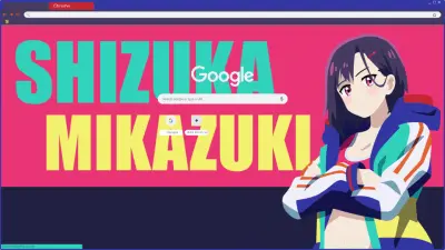 Shizuka Mikazuki Anime Chrome Theme